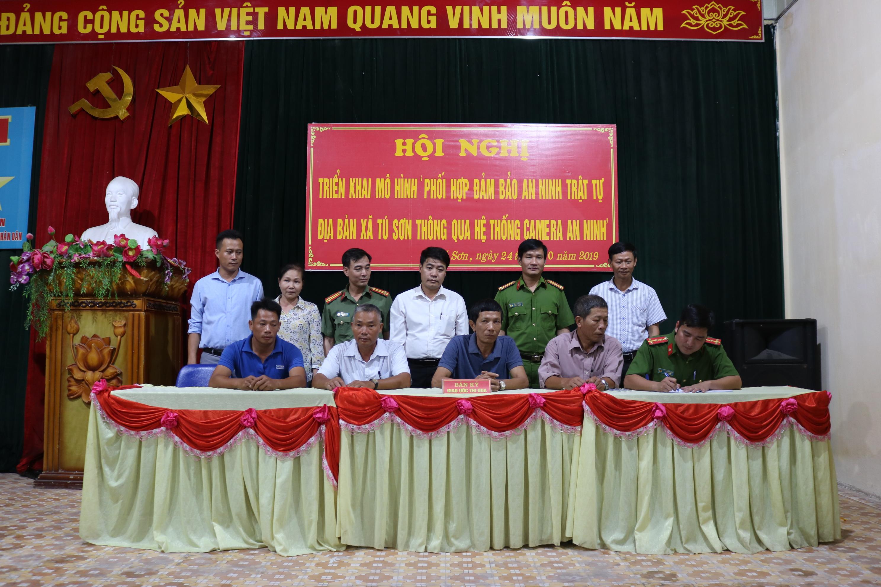 Xã Tú Sơn (Kiến Thụy): Triển khai mô hình bảo đảm ANTT qua hệ thống camera an ninh