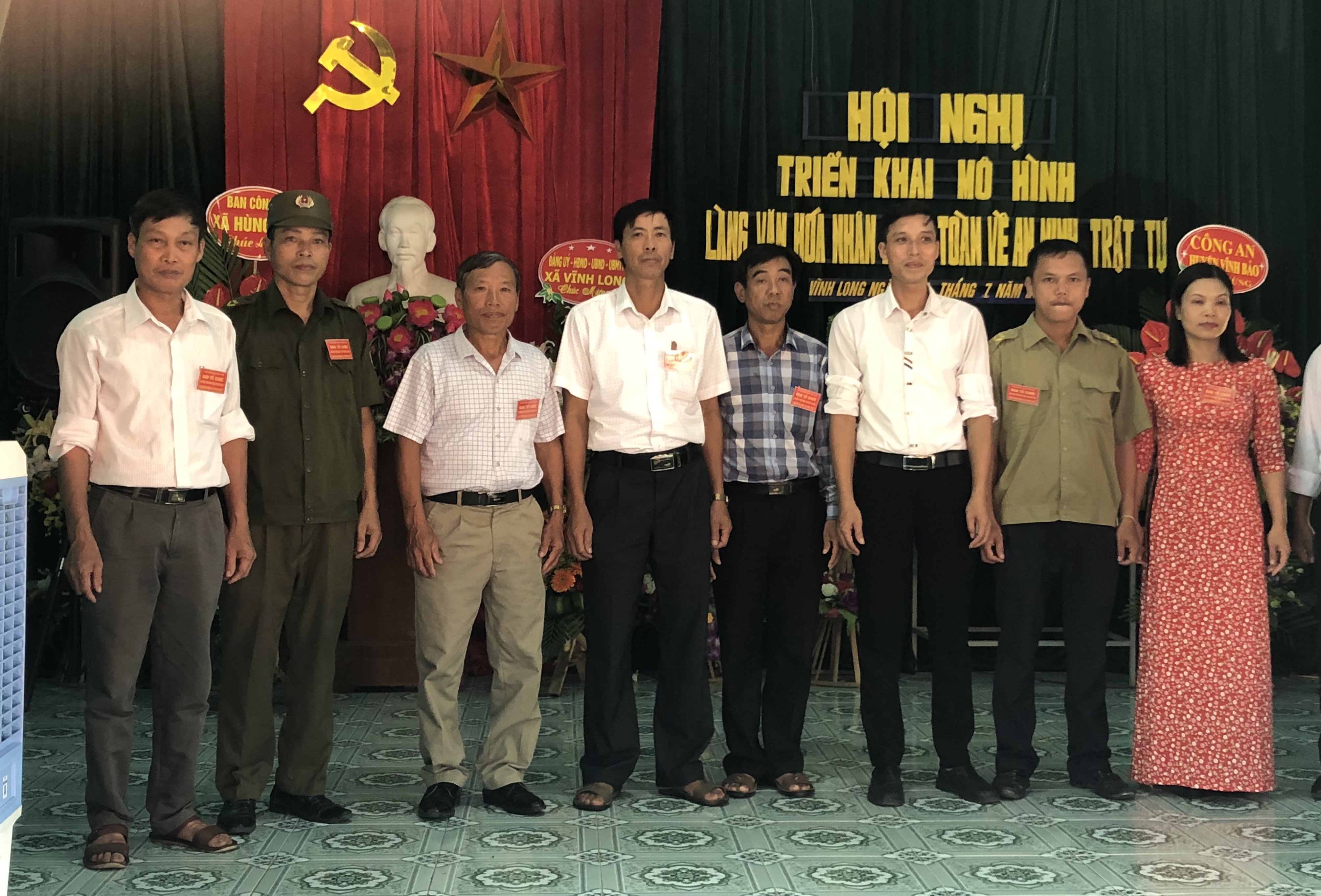 Xã Vĩnh Long-huyện Vĩnh Bảo: Xây dựng “Làng văn hoá Nhân Lễ an toàn về ANTT”